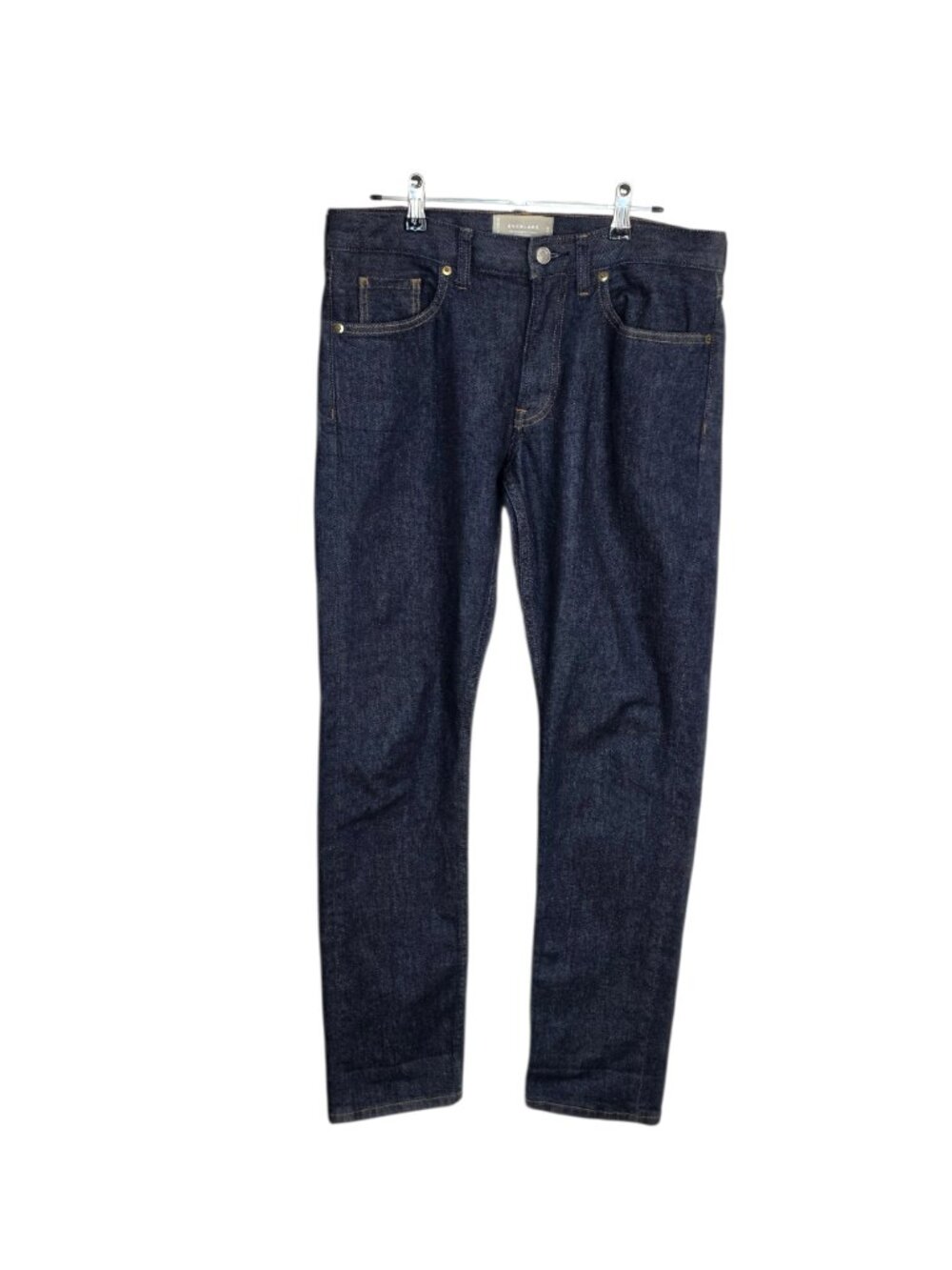 Everlane The Selvedge Slim Fit Jeans, Organic Cotton, Blue, Zip Fly, Size 30x30